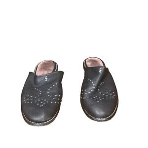 Women's Henry Beguelin leather  Mules size 38.5 euro